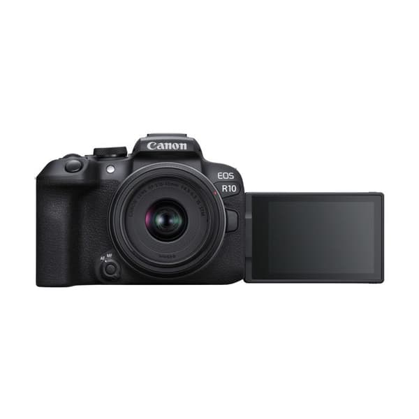 Hybridkamera - Canon - EOS R10 - 24,2 MP - 4K - RF-S 18-45mm objektiv