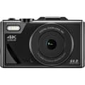 Miniatyrbild 1 av 2: Easypix V64 Flip Digitalkamera 13 Mill. svart pixel inbyggt batteri, WiFi, 4K-video, Full HD-video