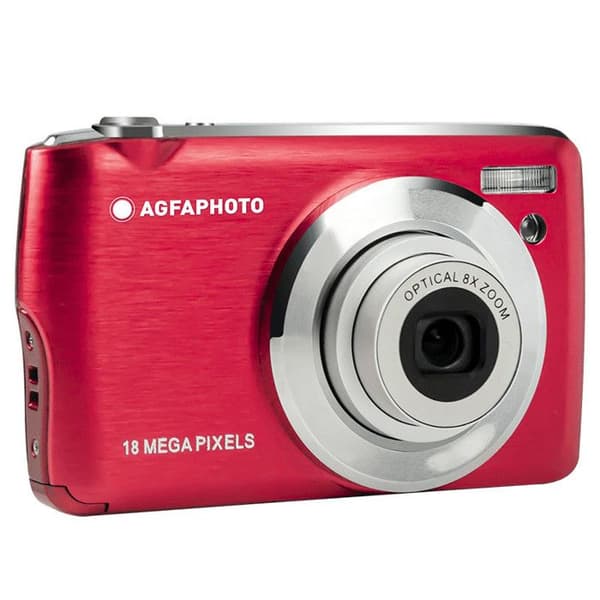 AGFA PHOTO Realishot DC8200 - Compact Cam Digital Camera (18MP, Full HD-video, 2,7-tums LCD-skärm, 8X optisk zoom, batteri