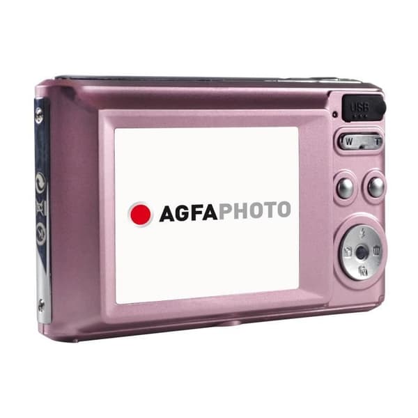AGFA FOTO - DC5200 kompakt digitalkamera - Rosa - 21 MP - 8x digital zoom - Litiumbatteri