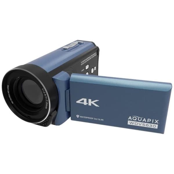 Easypix Aquapix WDV5630 Gråblå videokamera 7,6 cm 3 tum 13 Mill. gråblå pixel