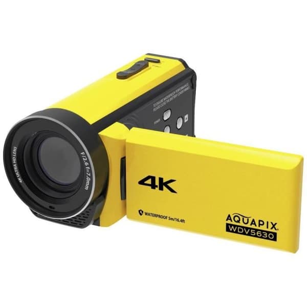 Easypix WDV5630 Gul videokamera 7,6 cm 3 tum 13 Mill. gul pixel Gul
