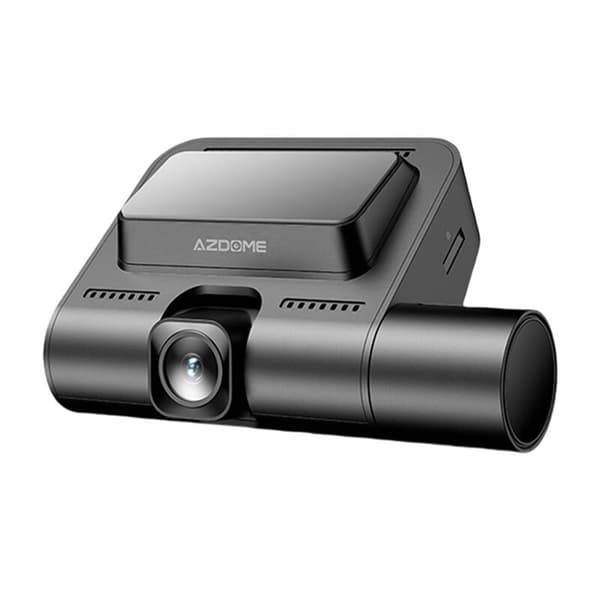 1080p främre kamera, 1080p inomhuskamera och VGA bakre kamera Azdome V600-3CH, G-sensor