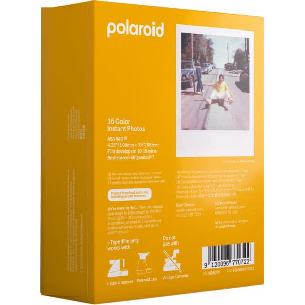 Polaroid I-type färgfilm, 2x8