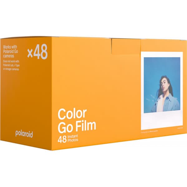 Polaroid Go Film Multipack färgfilm, vit ram, 48 ark