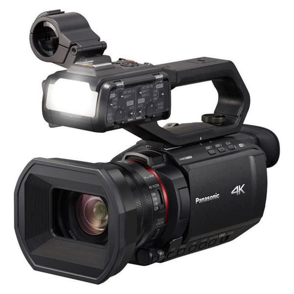 Videokamera - Panasonic - HC-X2000 - 4K UHD - 24x optisk zoom - 25 mm vidvinkel Svart