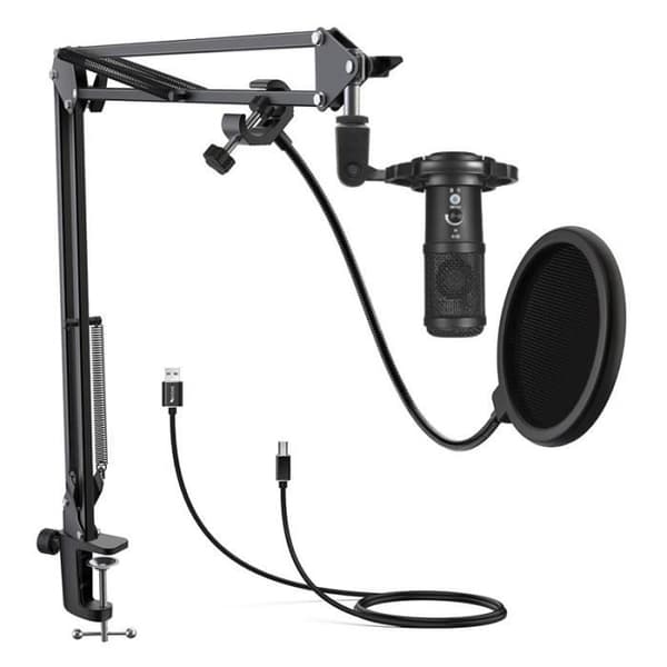 Easypix MyStudio Podcast ljudinspelningskit - svart - TU