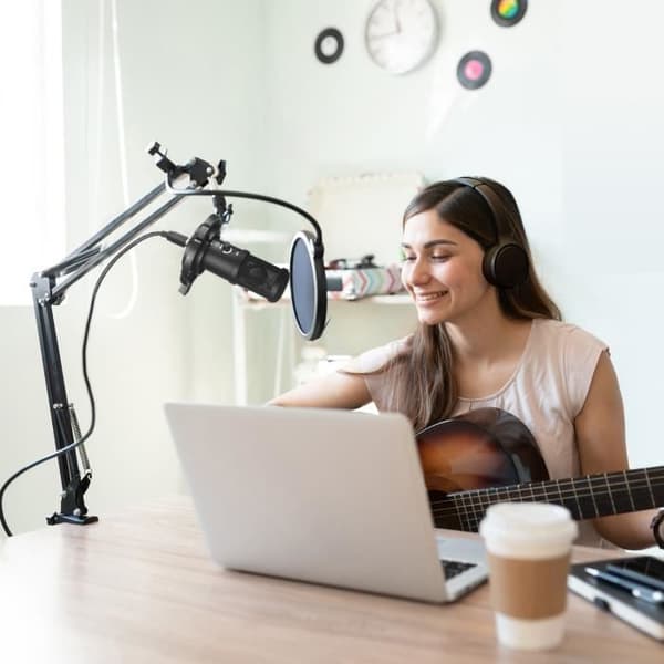 Easypix MyStudio Podcast ljudinspelningskit - svart - TU
