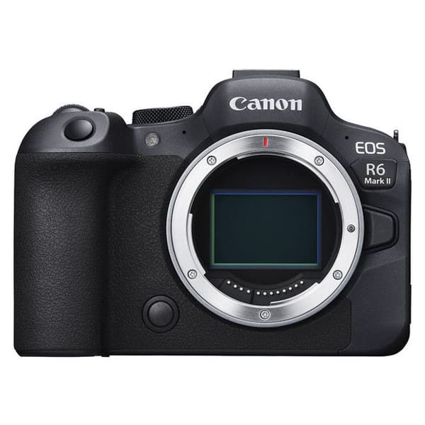Canon systemkamera hybrid eos r6 mark II utan objektiv Svart
