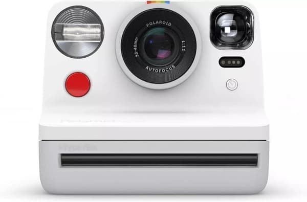 Polaroid Now Instant Camera i-Type Dobbelt Objektiv & Autofokus Præcis Flash - Hvid