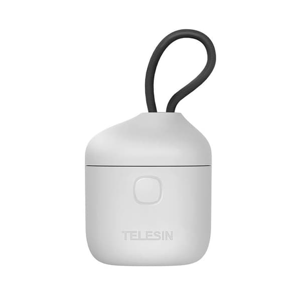 Telesin GP-BTR-905-GY – Vedenpitävä latausasema GoPro Hero 9/10 + 3 akkua, TF-kortinlukija
