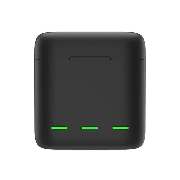 Telesin vandtæt ladestation til 3 batterier til GoPro Hero 9/10/11/12 + 3 batterier