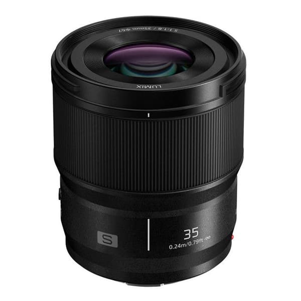 Panasonic för hybrid fullformat objektiv Lumix S 35mm f/1.8 Svart