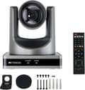 Miniatyrbild 1 av 6: Retekess TC202 1080p PTZ-kamera, Videokamera, Hybridzoom, 12x optisk, 16x digital, AI automatiskt spårning, för konferenser
