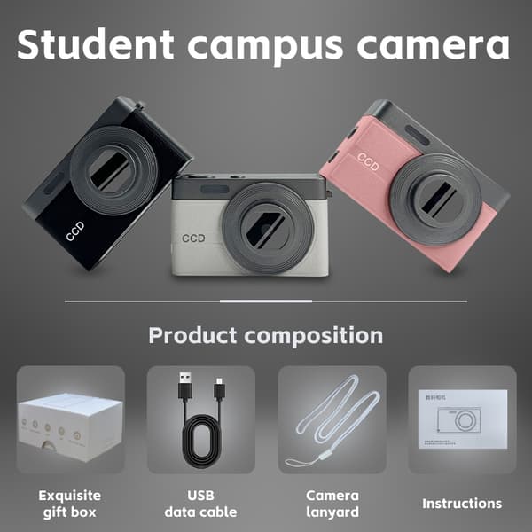 INF Mini Camera X2 med 32GB hukommelseskort