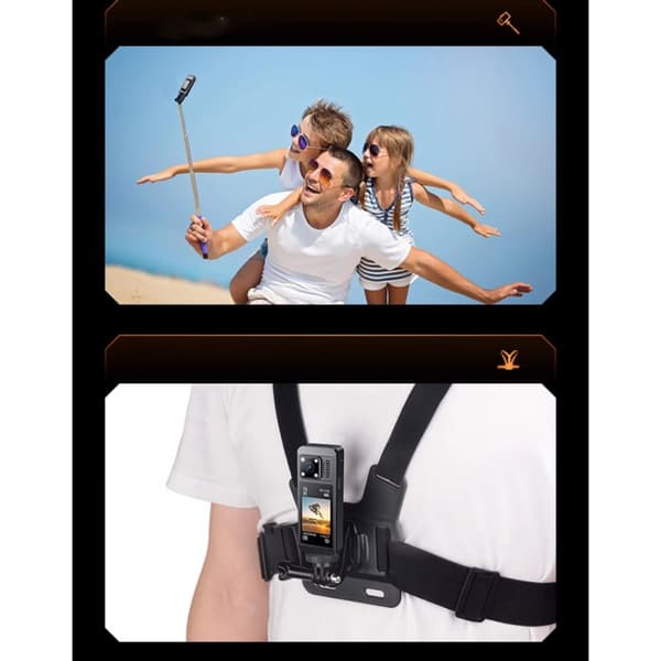INF Actionkamera Sportskamera med 32 GB TF-kort B