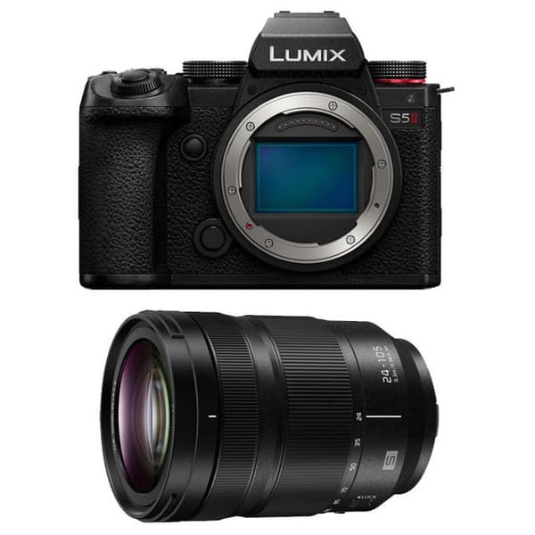 Panasonic hybridkamera Lumix S5 Mark II + 24-105