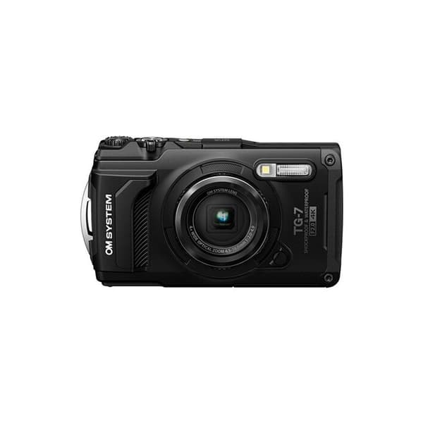 Olympus kompakt vattentät kamera tg7 svart Svart