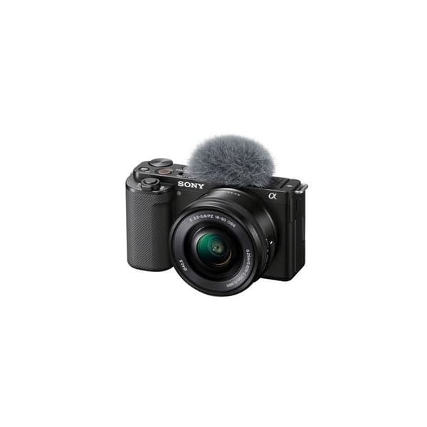 SONY ZV-E10 digital hybridkamera - 16-50 mm objektiv - 4K - svart