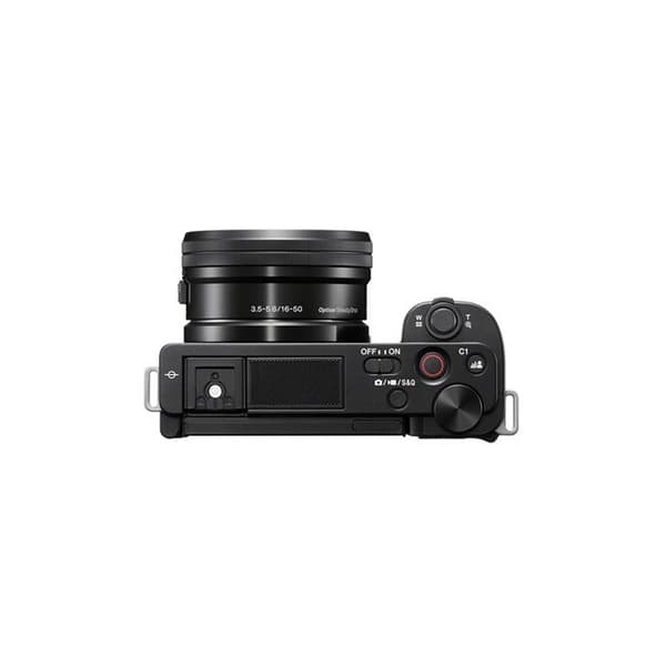 SONY ZV-E10 digital hybridkamera - 16-50 mm objektiv - 4K - svart