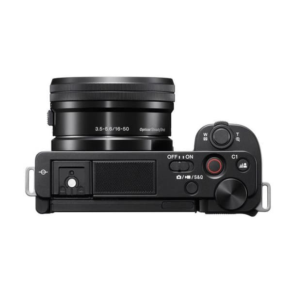 SONY ZV-E10 digital hybridkamera - 16-50 mm objektiv - 4K - svart