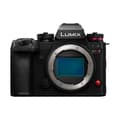 Miniatyrbild 1 av 4: Panasonic hybridkamera Lumix S1R II kropp