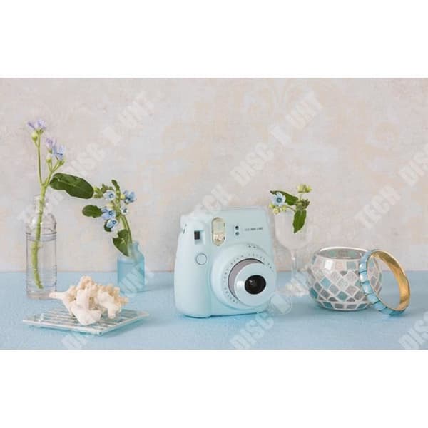 TD® Mini-rosa kamera blixt omedelbar fotokamera tjejkamera, gammaldags kamera i vintagestil