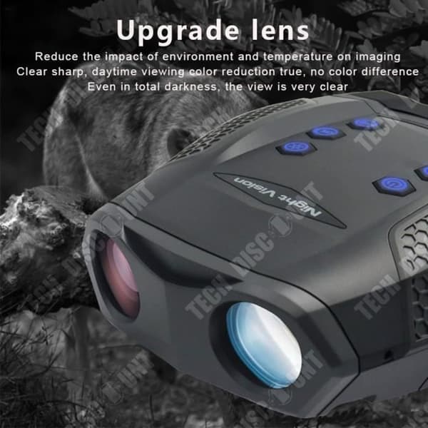 TD® 4K Ultra Clear Night Vision Goggles Full Color Night Vision 8x zoom Helsvart synlighet upp till 600 meter