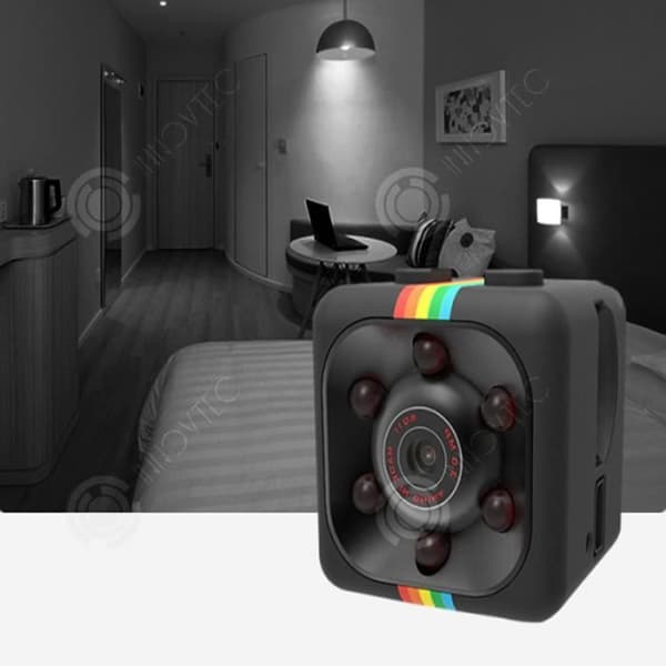 INN® TD® Mini Trådlös övervakningskamera med bärbar extern inspelning inomhus HD 1080P barnsäker