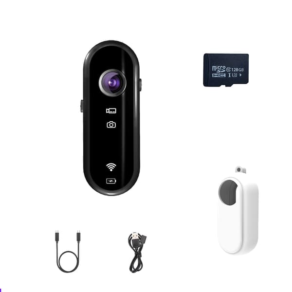 INF Y3 Tommelkamera: 1080P, WiFi og 128G lagring inkludert