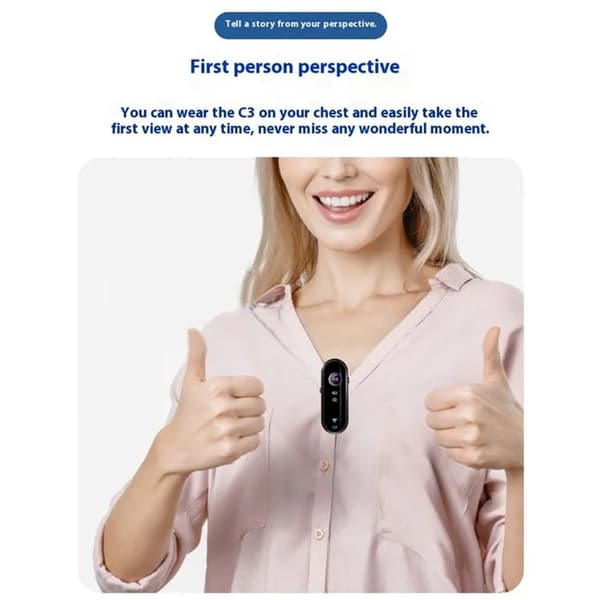 INF Y3 Thumb Action Camera Car Kit: Fang livets eventyr