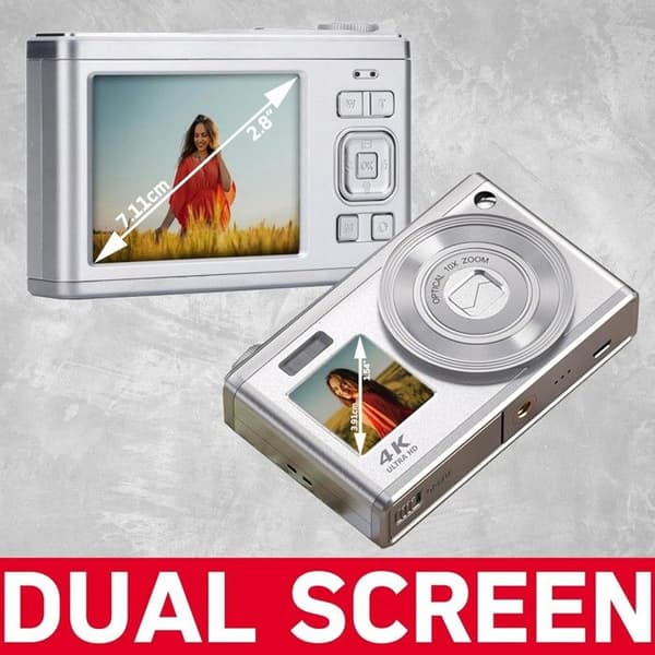 AgfaPhoto Realishot DC9200 Silver - Kompakt digitalkamera