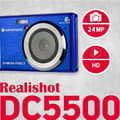 Miniatyrbild 2 av 4: Kompakt Digitalkamera - AGFA PHOTO - Realishot DC5500 - 24 MP - 8x Digitalzoom - 2.4'' LCD-skärm