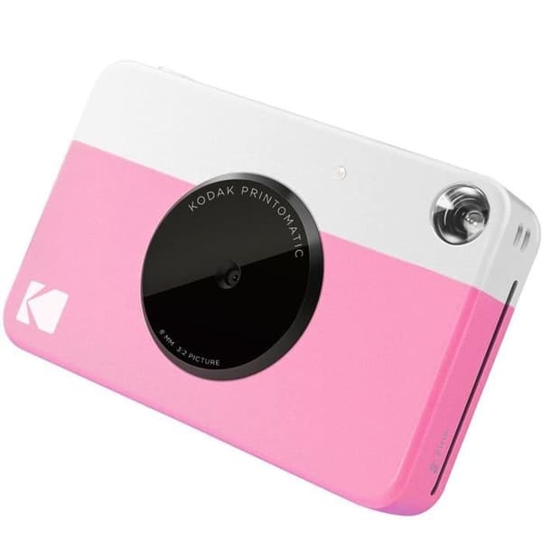 Instant Print Camera - KODAK - Printomatic - Rosa - Zink Sticker Paper 5x7,6cm