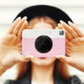 Miniatyrbild 2 av 5: Instant Print Camera - KODAK - Printomatic - Rosa - Zink Sticker Paper 5x7,6cm