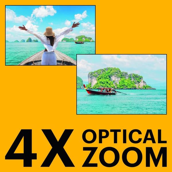 KODAK Pixpro Pack WPZ2 + 2 Batterier + 1 SD-kort - Kompakt 16MP vattentät till 15m, Stöttålig, Video 720p, LCD-skärm - Blå