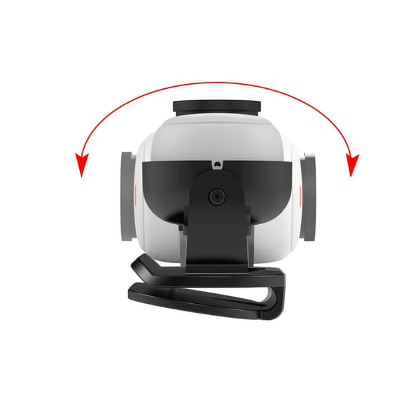 INF Insta360 GO 3/3S Mini Thumb Camera Hat Clip - Svart