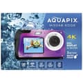 Miniatyrbild 2 av 3: Easypix Aquapix W3048-I Edge Lila Digitalkamera 48 Mill. lila pixel dränkbar kamera, frontskärm