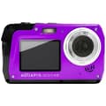 Miniatyrbild 1 av 3: Easypix Aquapix W3048-I Edge Lila Digitalkamera 48 Mill. lila pixel dränkbar kamera, frontskärm