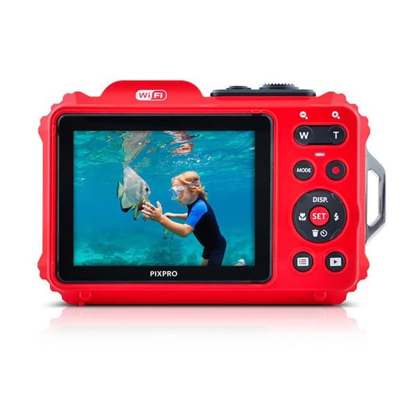 Kodak Pixpro WPZ2 vattentät kompaktkamera Röd - 0819900014020