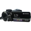 Miniatyrbild 1 av 5: AGFA PHOTO CC2700 svart videokamera - 3,0'' pekskärm - 2,7K - DIS elektronisk stabilisering