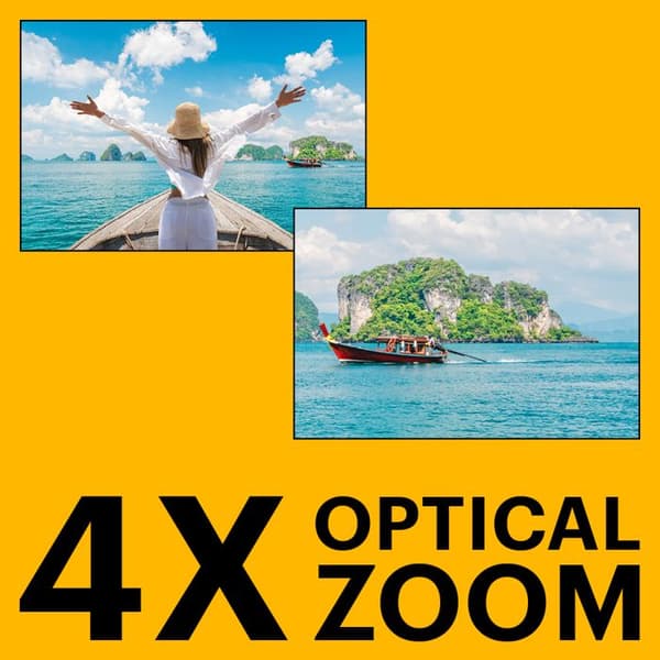 Kompakt vattentät och stötsäker digitalkamera KODAK Pixpro WPZ2 Gul 16MPixel