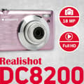 Miniatyrbild 2 av 5: AGFA PHOTO Realishot DC8200 - Compact Cam Digital Camera (18MP, Full HD-video, 2,7-tums LCD-skärm, 8X optisk zoom, batteri