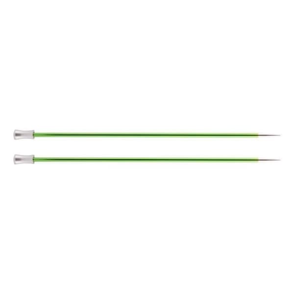 KnitPro Knit Pro 25 cm x 3,50 mm färdiga aluminium stickor, Grön Trä, 24 x 0,9 x 4,8 cm - KP47237