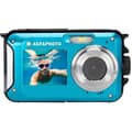 Miniatyrbild 1 av 4: AGFA FOTO Realishot WP8000 - Vattentät digitalkamera (HD-video, dubbel LCD-skärm, 16x digital zoom) - blå