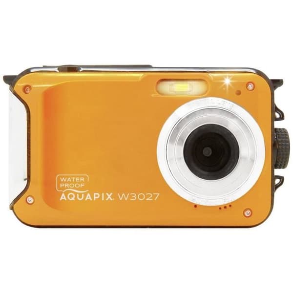 Easypix Aquapix W3027-O Wave eller digitalkamera 5 milj. vattentät orange pixel