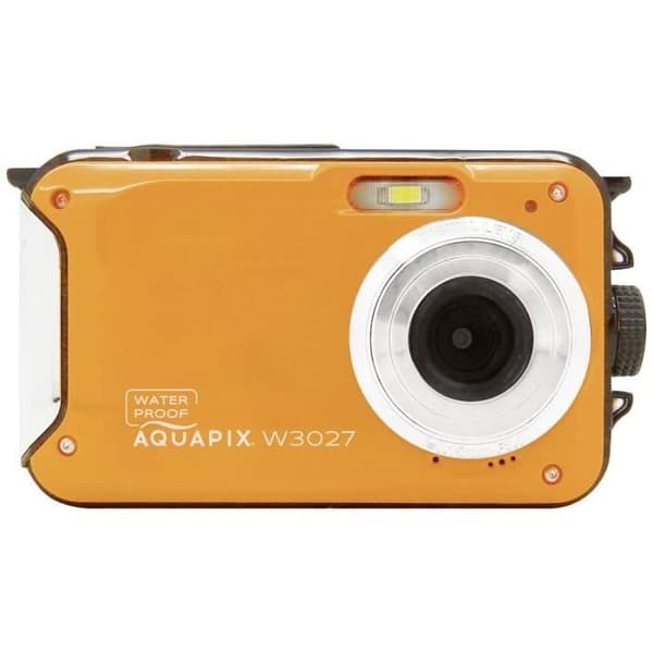 Easypix Aquapix W3027-O Wave eller digitalkamera 5 milj. vattentät orange pixel