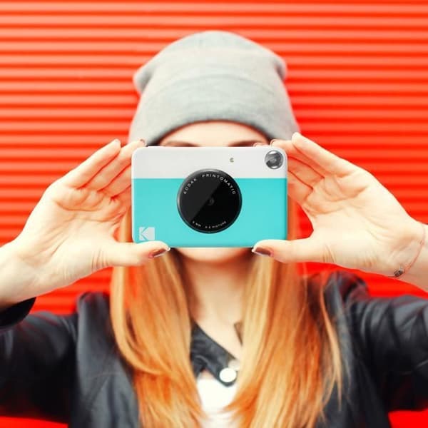 Instant Print Camera - Kodak - Printomatic - 10 MP - Stänksäker - Blå