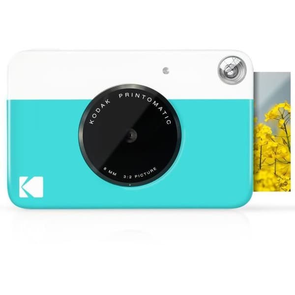 Instant Print Camera - Kodak - Printomatic - 10 MP - Stänksäker - Blå