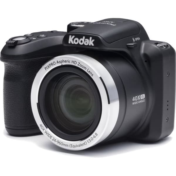 KODAK AZ401 ASTRO ZOOM Bridge digitalkamera - 16 megapixlar - 40x optisk zoom - svart Svart